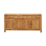 Buffet ch�ne massif 4 portes 4 tiroirs luminescence