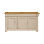 Buffet bois massif 3 portes 3 tiroirs embellie camif