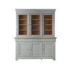 Buffet vaisselier bois massif 6 portes 3 tiroirs embellie Buffet vaisselier bois massif 6 portes 3 tiroirs embellie