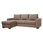 Canap d'angle convertible et rversible tissu peyo
