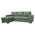 Canap d'angle convertible et rversible tissu peyo