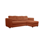 Canap d'angle convertible et rversible tissu pyram