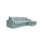 Canap d'angle convertible et rversible tissu recycl dhoussable alize