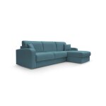 Canap d'angle convertible et rversible tissu recycl dhoussable alize