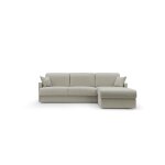 Canap d'angle convertible et rversible tissu recycl dhoussable arthur