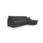 Canap d'angle convertible et rversible tissu recycl dhoussable arthur