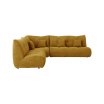 Canap d'angle modulable tissu benny