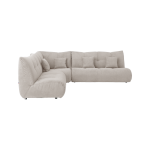 Canap d'angle modulable tissu benny