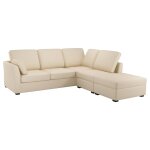 Canap d'angle rversible tissu coton dhoussable marbella
