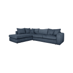 Canap� d'angle convertible velours c�tel� otto