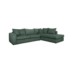 Canap� d'angle convertible velours c�tel� otto