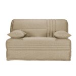 Canap bz tissu matelas 15 cm genay camif