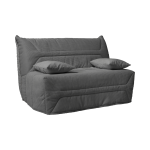 Canap bz velours ctel matelas 12 cm gaston camif