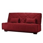Canapé clic - clac tissu matelas bultex 15 cm gina Canapé clic - clac tissu matelas bultex 15 cm gina