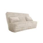 Canap� clic clac velours c�tel� opale