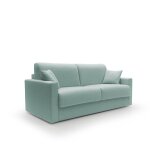 Canap� convertible tissu recycl� d�houssable aubin