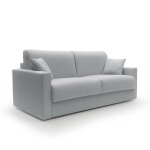 Canap� convertible tissu recycl� d�houssable aubin