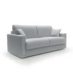 Canap� convertible tissu recycl� d�houssable aubin