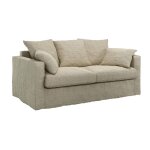 Canap� lin froiss� d�houssable mo�ze