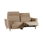 Canap� relax electrique coton lin bergen