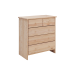 Commode bois massif 5 tiroirs iris esat le hameau Commode bois massif 5 tiroirs iris esat le hameau