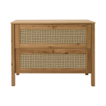 Commode chêne massif 2 tiroirs capucine Commode chêne massif 2 tiroirs capucine