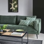 Coussin coton jardin urbain