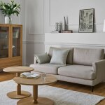 Coussin coton lin no classique
