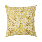 Coussin coton entre ville et champs