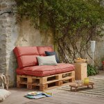 Coussin matelas palette recycl� heva