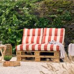 Coussin matelas palette recycl� heva