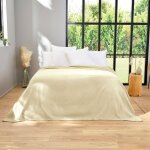 Couverture 100% pure laine vierge champry toison d'or