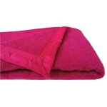 Couverture laine woolmark champagny ourson
