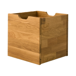 Cube de rangement bois massif cyriel