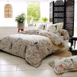 Parure de lit coton brut amazonia