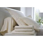 Drap housse satin blanc des vosges