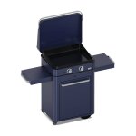 Ensemble plancha et chariot enosign 65 gaz - bleu navy
