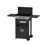Ensemble plancha Électrique, chariot et couvercle en acier et inox original le marquier Ensemble plancha Électrique, chariot et couvercle en acier et inox original le marquier