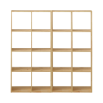 Etagre bois massif 4x4 cases elio