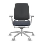 Fauteuil de bureau base grise et dossier r�sille light up 250sl