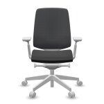 Fauteuil de bureau base grise et dossier r�sille light up 250sl