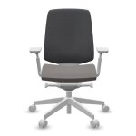 Fauteuil de bureau base grise et dossier r�sille light up 250sl