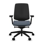 Fauteuil de bureau base noire et dossier r�sille light up 250sl