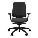 Fauteuil de bureau base noire et dossier r�sille light up 250sl