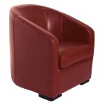 Fauteuil cabriolet cuir melbourne