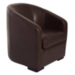 Fauteuil cabriolet cuir melbourne
