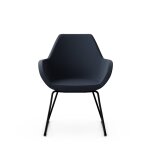Fauteuil enti�rement capitonn� pieds luge fan 10v