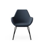 Fauteuil enti�rement capitonn� pieds luge fan 10v