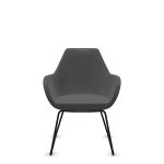 Fauteuil enti�rement capitonn� pieds luge fan 10v