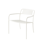 Fauteuil lounge lames patio